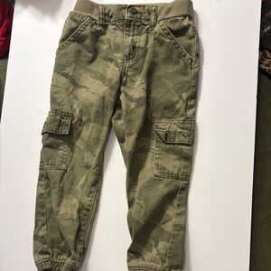 Wrangler Kids Camo Cargo Pants - Green